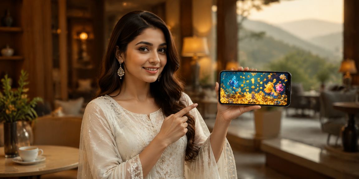 সিলেটের ফিশিং গেম খেলছেন মোবাইল ব্যবহারকারী